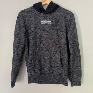 Abercrombie Kids Boys 13-14 Blue Heather Hoodie